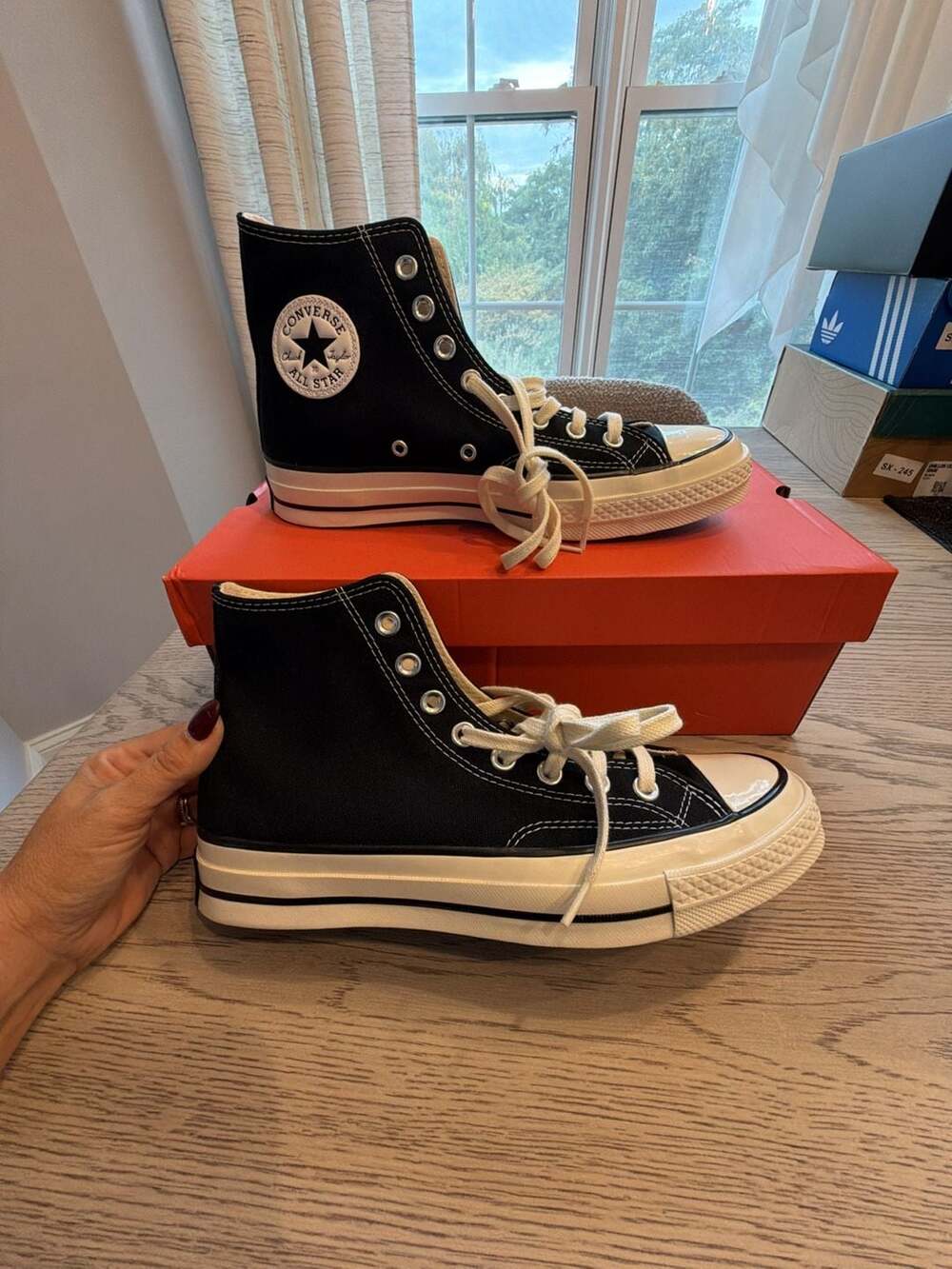 Converse Chuck 70 Hi Size 8M 10W Black Black Egret